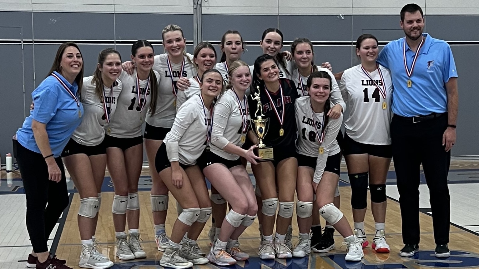 Congrats to our District 1 1A Volleyball Champions! - Content Image for demo40445_bigteams_com