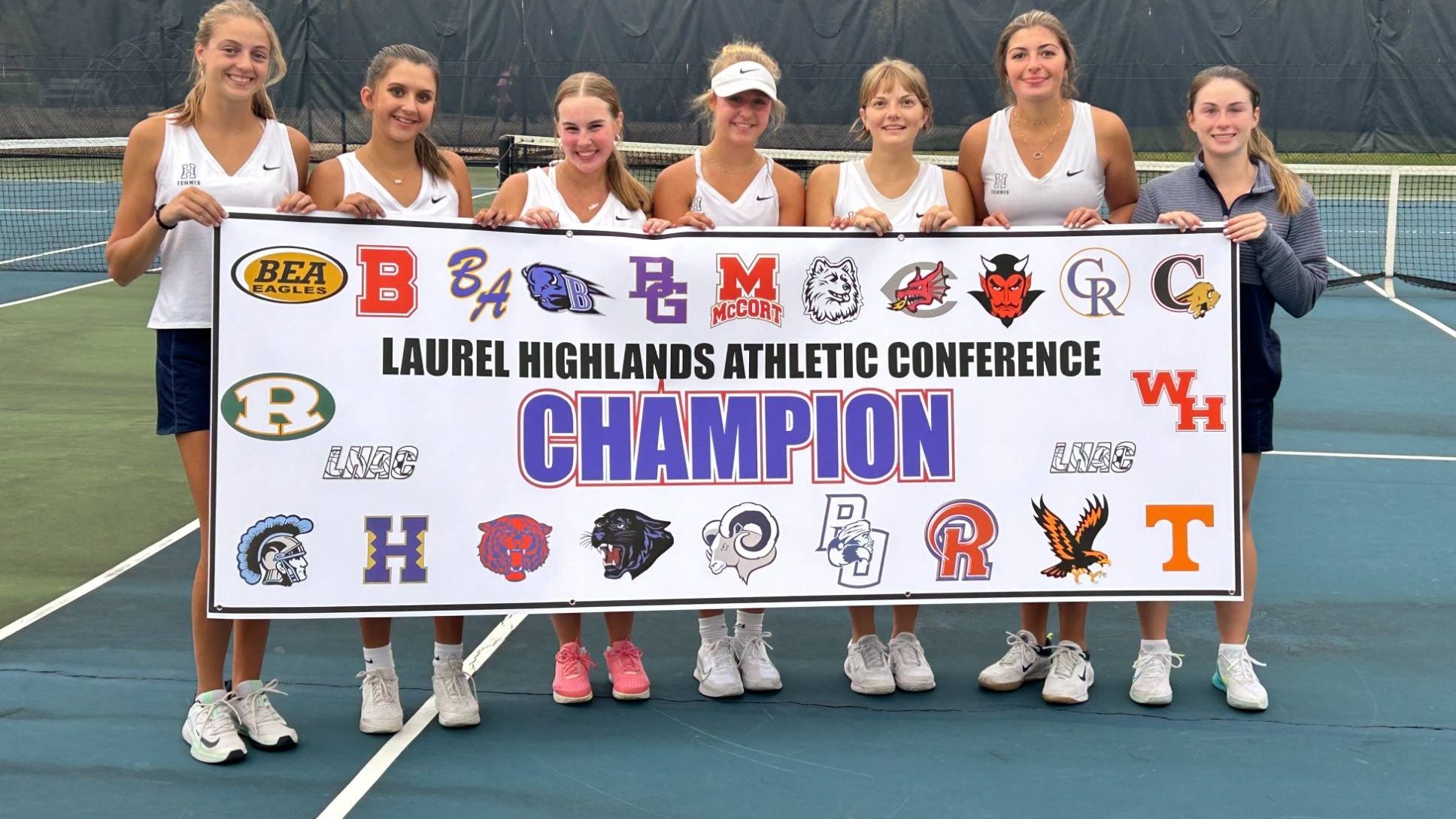 LHAC GIRLS TEAM TENNIS CHAMPIONS - Content Image for hollidaysburgareashs_bigteams_26317