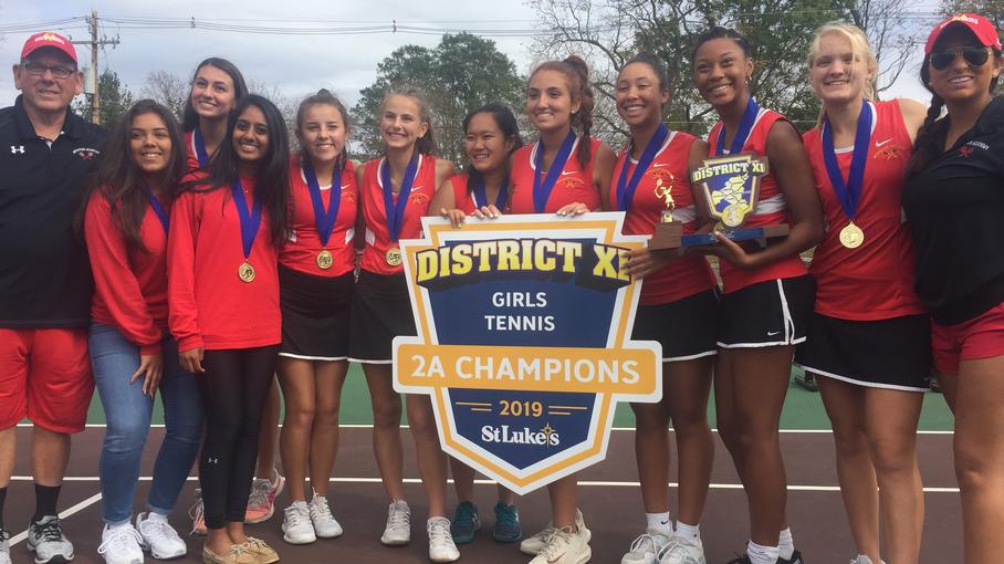 2019 GIRLS' TENNIS DISTRICT CHAMPIONS - Content Image for moravianacademypa_bigteams_43071