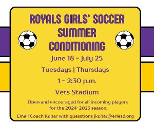 1717594023_UpdatedSummerConditioningpost-2024.jpg - Image for Girls Soccer Summer Conditioning 