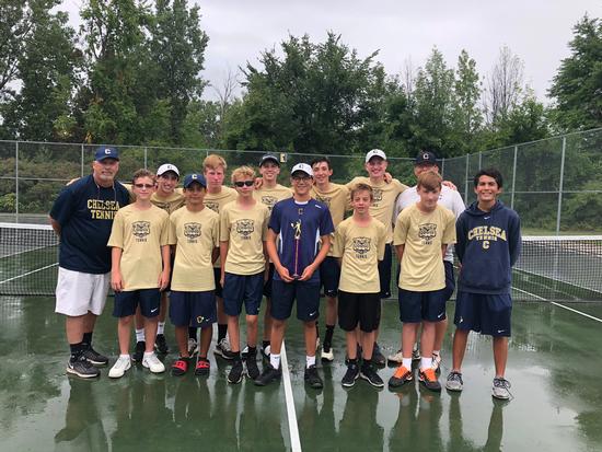 Boys Tennis Wins Fowlerville Invitational