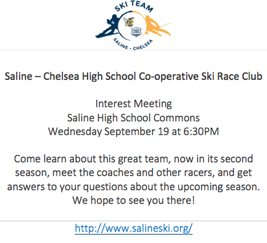 ski meeting information