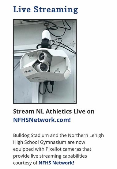 NFHSNLLiveStreaming.jpg - Image for Live Stream games in Bulldog Stadium or HS Gym