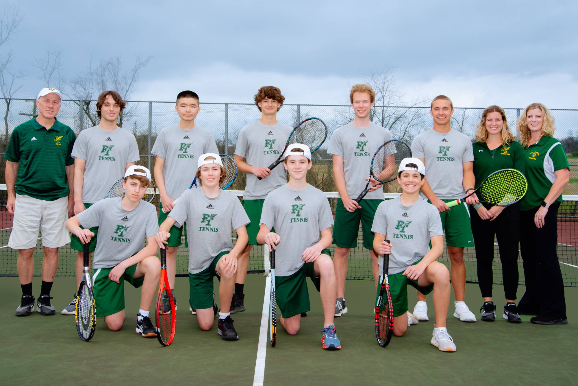 1712849165_TeamPhoto-Edit-2.jpg - Image for Boys Varsity Tennis vs. Hempfield Area High School: PT 4, Hempfield 1