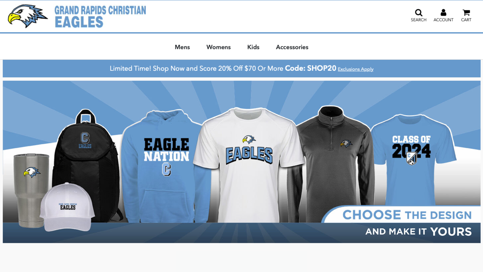 Get your Eagle gear today!