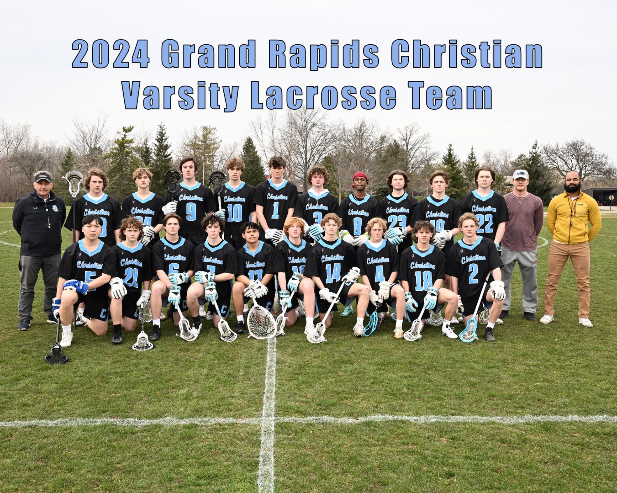 Grand Rapids Christian High School Varsity Boys Lacrosse Team