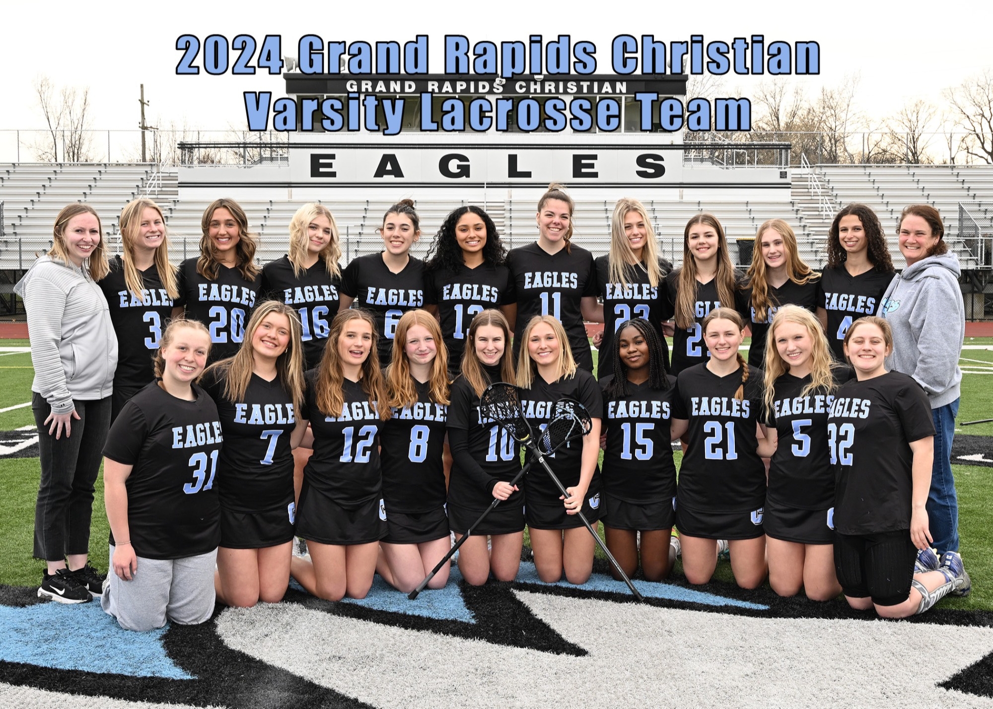 Grand Rapids Christian High School Girls Lacrosse Team