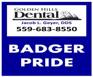 Golden Hills Dental are proud supporters of Yosemite Football and Athletic Programs