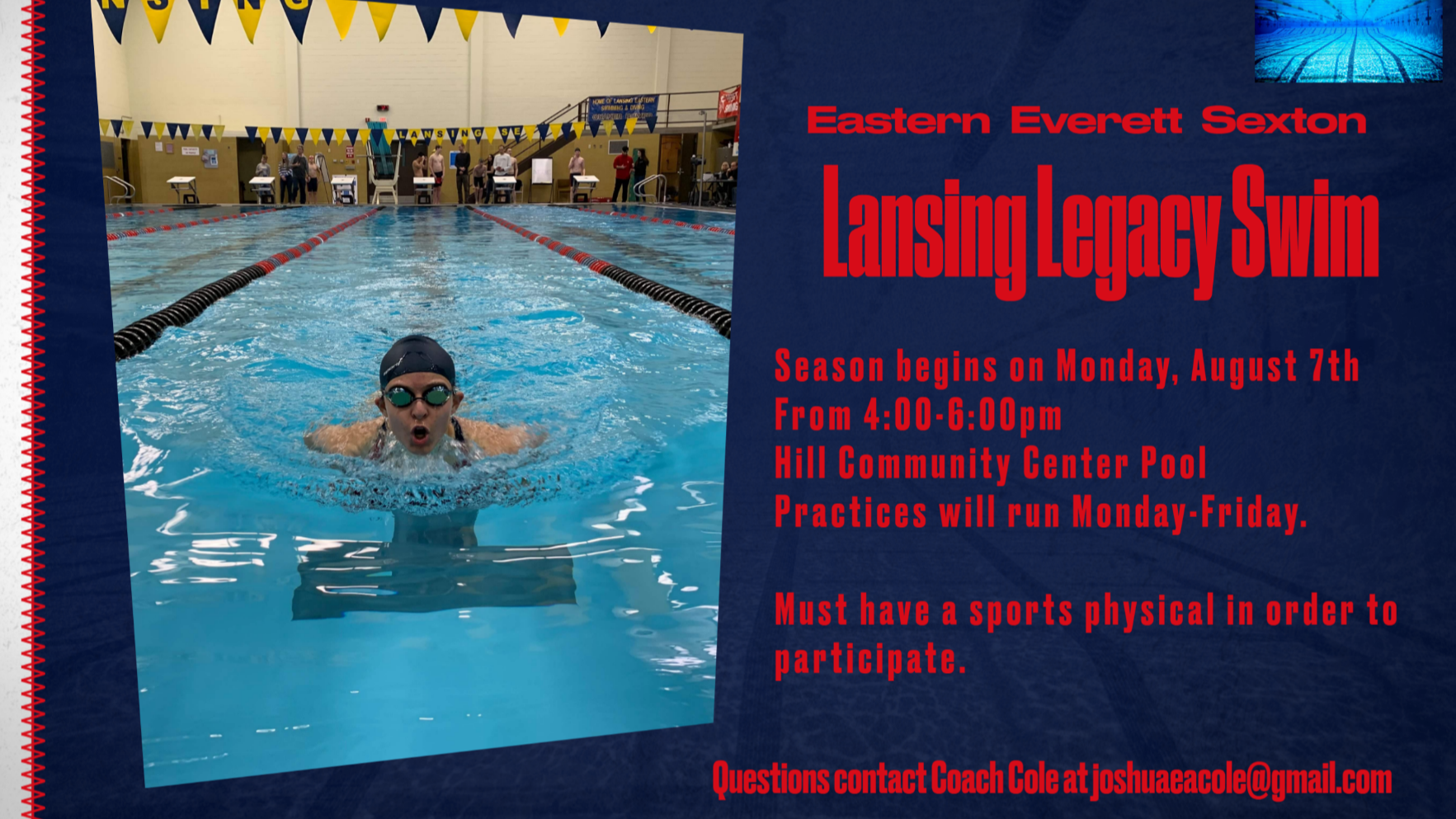 Lansing Legacy Girls Swimming 
