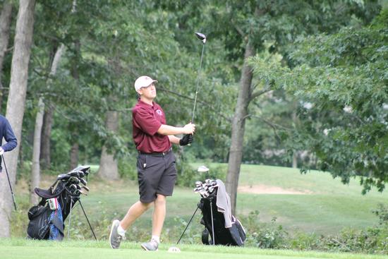 Nate Stevens of Goffstown eyes a shot at the individual tournament on Sunday. 