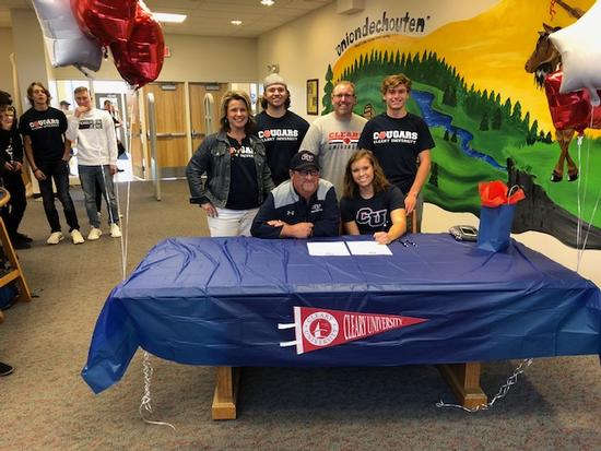 Campbell Signs with Cleary University
