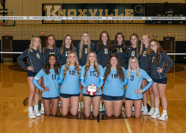 Knoxville Sr High School Girls Varsity Volleyball Fall 2022-2023 Schedule