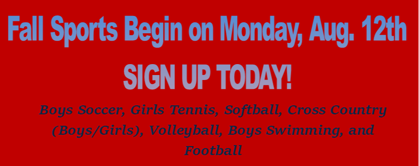 Register now for Fall Sports!  - Content Image for mccluerhigh_bigteams_20267