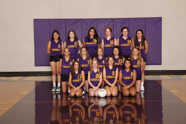 Freshman Girls Volleyball Team