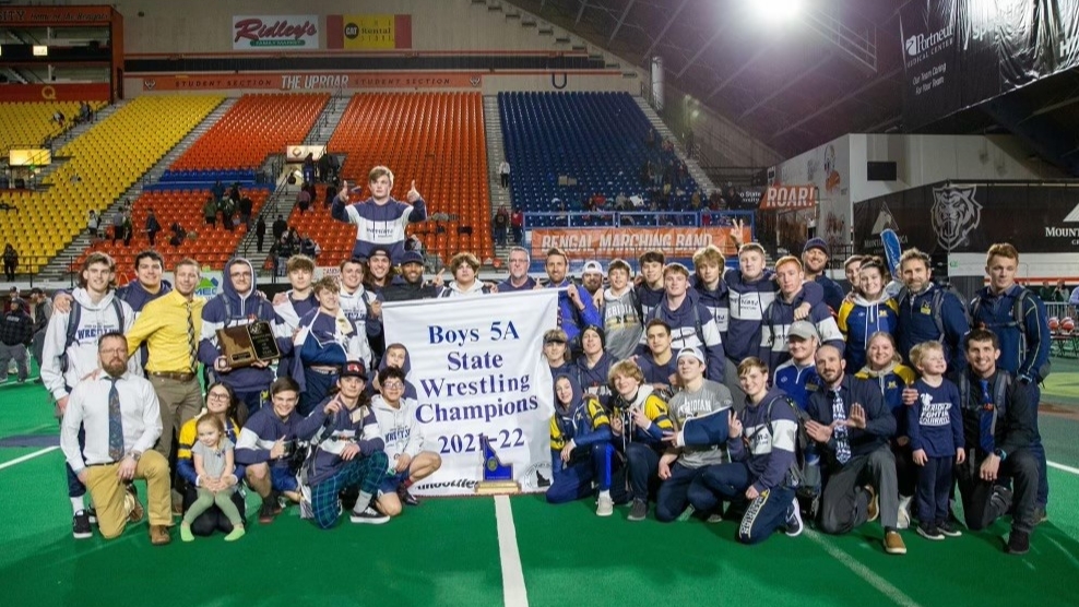 21-22 5A Wrestling State Champs