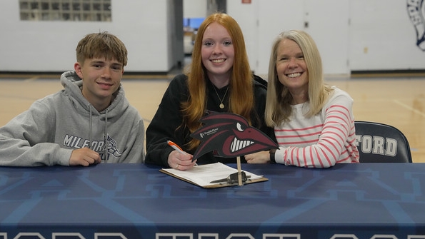 Cally Stone Signing Day - Franklin Pierce - Dance Team - Content Image for milfordhighschool_bigteams_21547