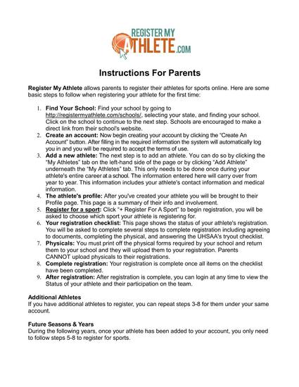 ParentInstructionsjpeg.jpg - Image for Directions to Register your athlete for sports at PFHS