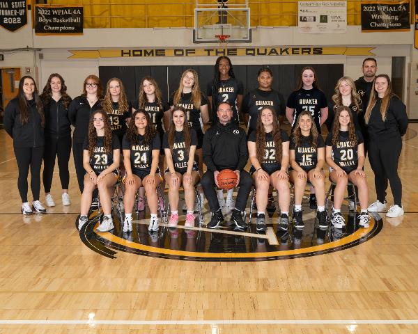 Quaker Valley High School Girls Varsity Basketball Winter 2023-2024 ...