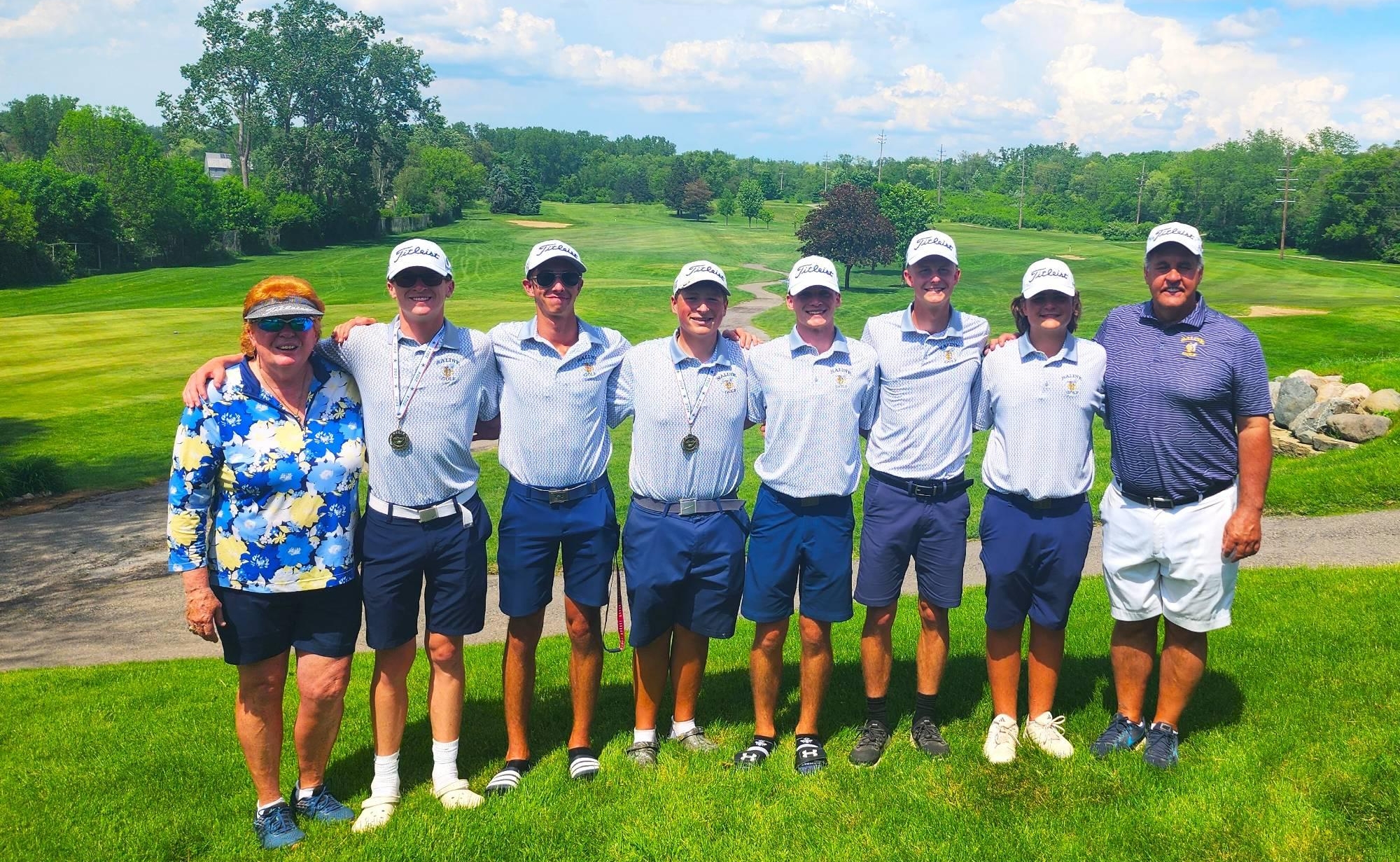 Boys Golf - SEC Red Champions and Coach of the Year! - Content Image for salinehighschool_bigteams_17915