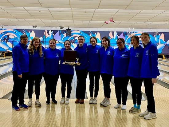 Girl Bowlers win Conference Title						
						