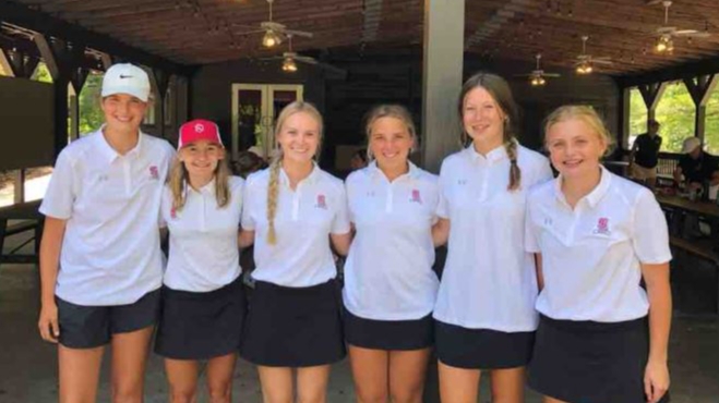 Girls Golf Wins Mona Shores Invite