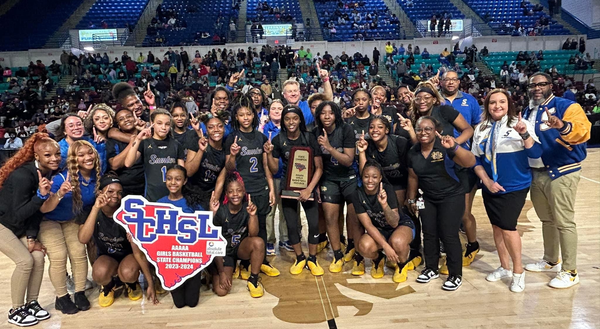 LADY GAMECOCKS WIN STATE! - Content Image for sumterhs_bigteams_3836