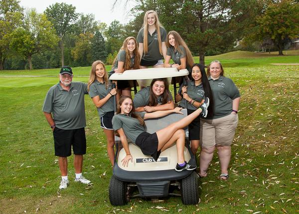 2017 Girls Golf Team Picture